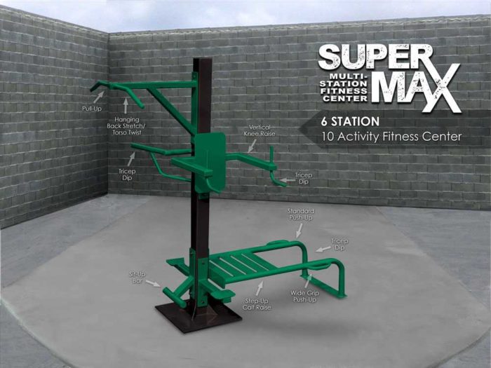 SuperMAX6 Fitness Station