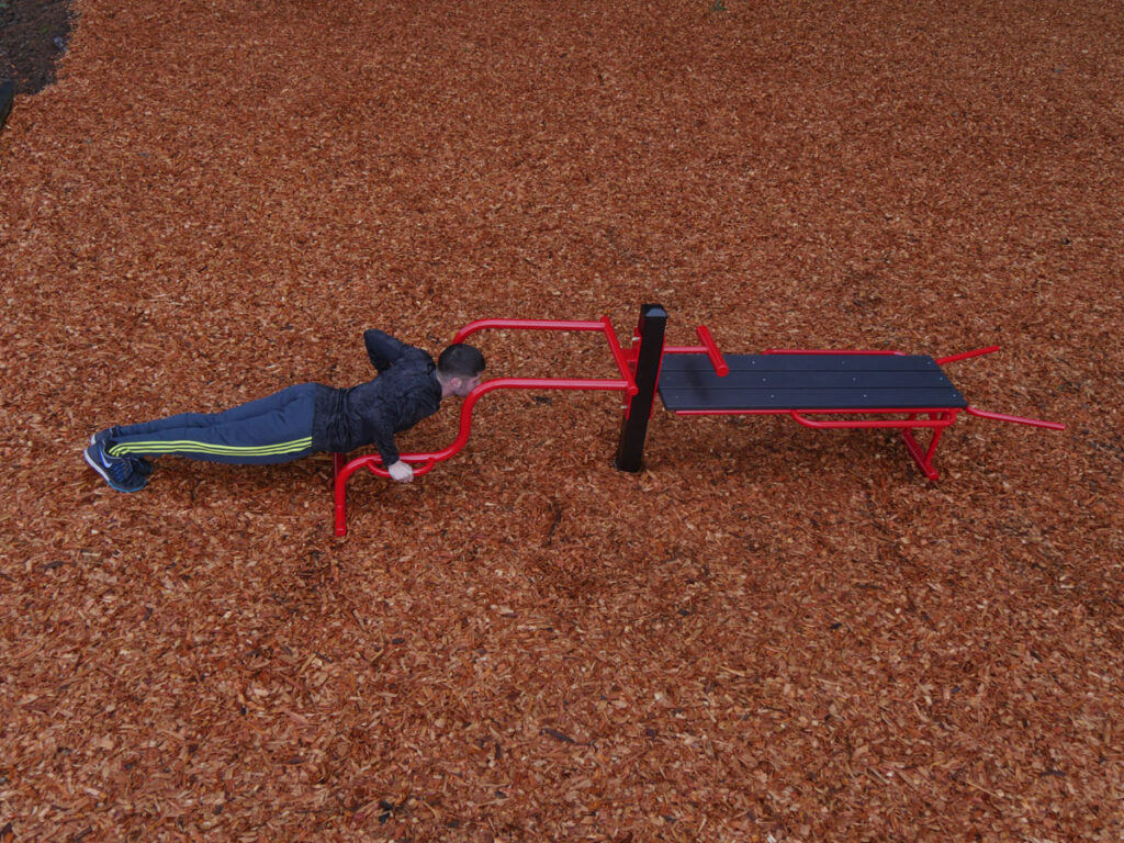 StayFIT Pushup Station