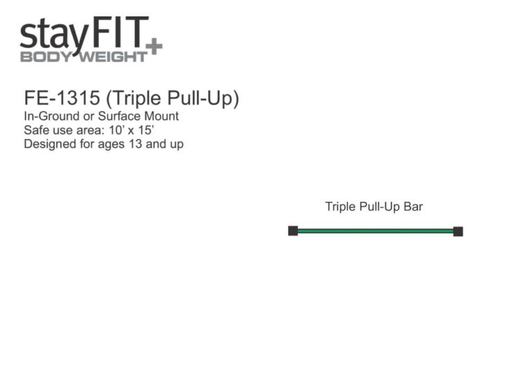 StayFIT FE-1315 Triple Pull Up