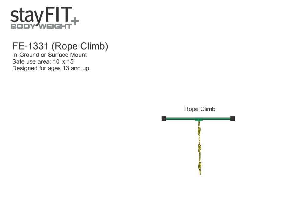 StayFIT FE-1331 Rope Climb